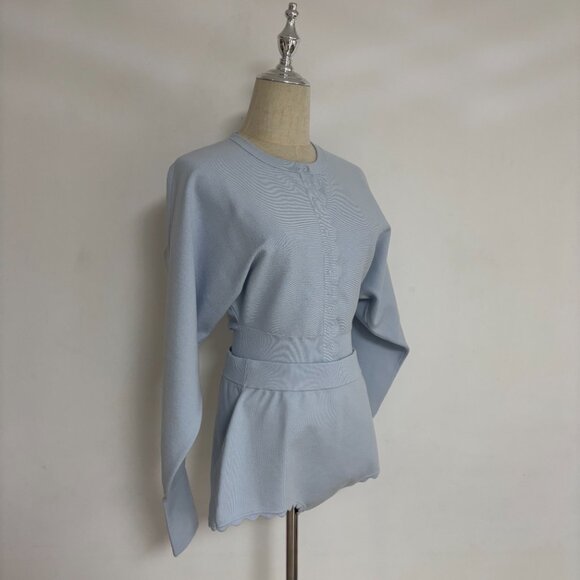 HELSA elvira cardigan - light blue - Picture 10 of 11